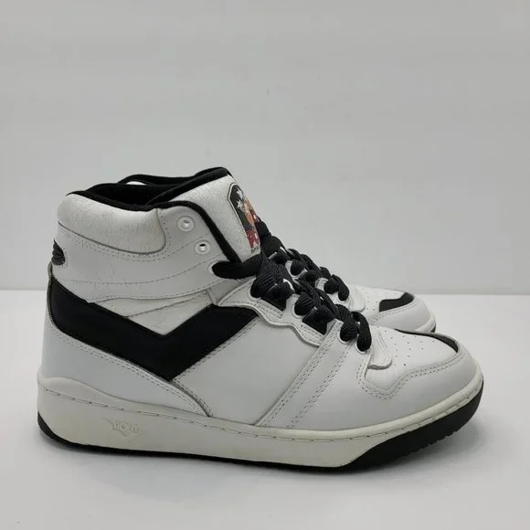 Basketball Shoes Pony Trainers 8s Vintage Pony Specialist White - Main Image